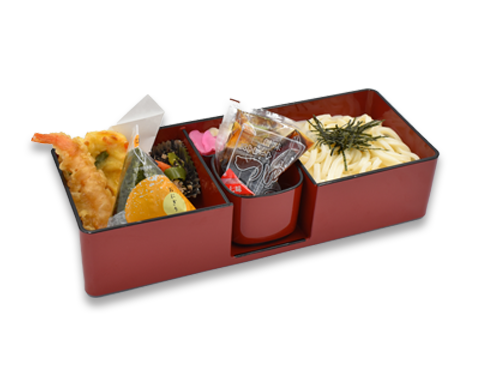 夏季限定日替わり商品 日替わりうどん弁当(おにぎり付き)